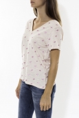 Tee Shirt Zinka Beige signe Rose KT107