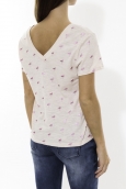 Tee Shirt Zinka Beige signe Rose KT107