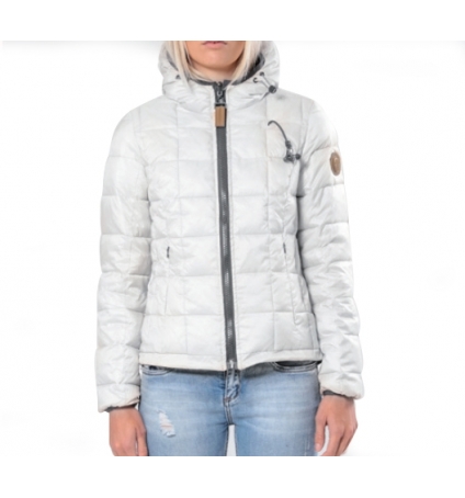 Blouson Rév. ML Cap. - Ecouteurs inclus 80DB Nicki  Pure White/Carbon