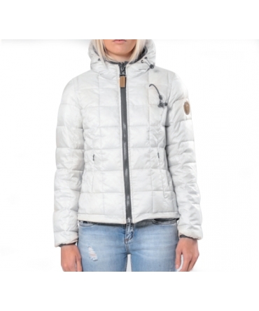 Blouson Rév. ML Cap. - Ecouteurs inclus 80DB Nicki  Pure White/Carbon