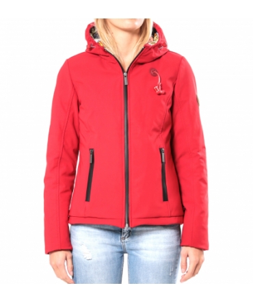 Blouson ML Capuche - Ecouteurs inclus 80DB Sally Deep Red