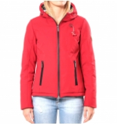 Blouson ML Capuche - Ecouteurs inclus 80DB Sally Deep Red