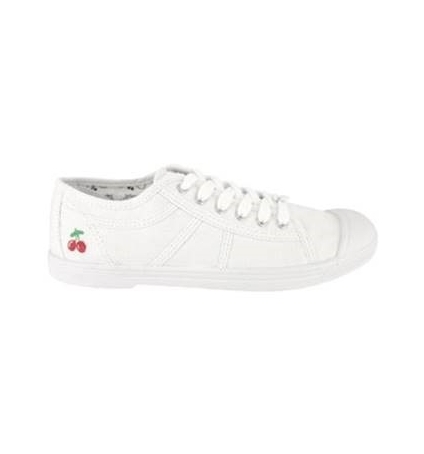 Le Temps des Cerises Basket Basic 02 White Le Temps des Cerises Basket Basic 02 White