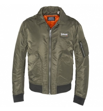 BOMBER SCHOTTV210100 SCRATCH Army KakI BOMBER SCHOTTV210100 SCRATCH Army KakI