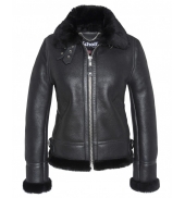 BOMBARDIER FEMME SCHOTT Noir LCW 1257