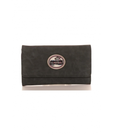 Lili Petrol Portefeuille Chamalow Noir CW56