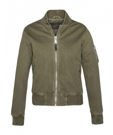Blouson BOMBER SCHOTT  Camo Kaki