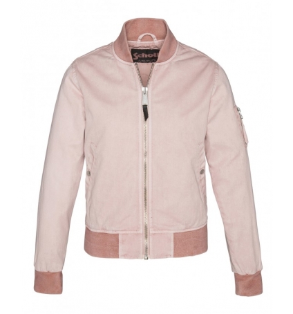 Blouson BOMBER SCHOTT JKT NORTH   Blush