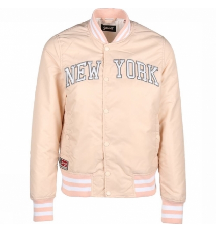 Blouson JKT STADIUM SCHOTT  Brode New York  Blush Rose Clair