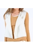 GILET LEA134E11 NATUREL