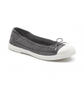 Ballerines aspect délavé negro enz 601-128E