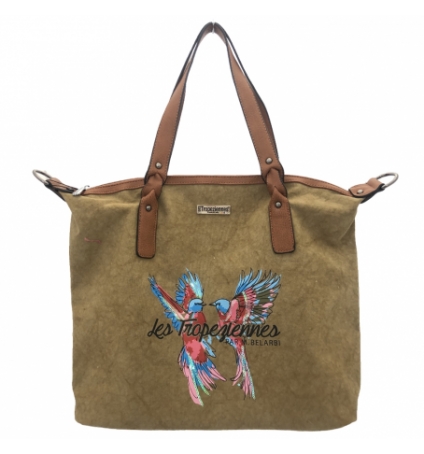 Sac Les Tropeziennes HEN01 Beige La Vitrine de la Mode