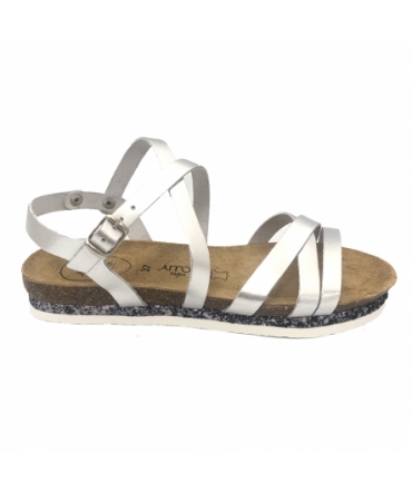 AMOA sandales MIMOSAS Argent