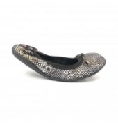 Les Petites bombes Ballerine  W19 AVA Noir Snake