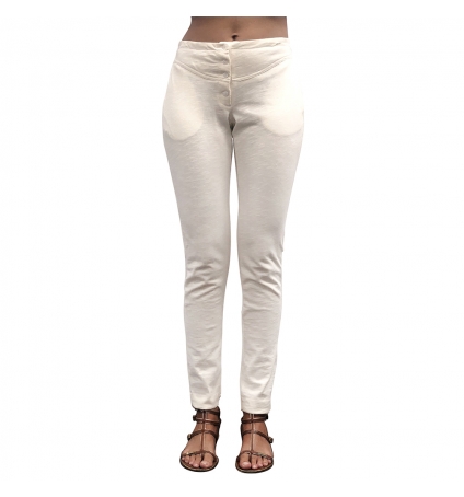 Petit Bateau Pantalon pantalon Sportswear  Blanc 4 Boutons  30988