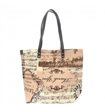 Sac Caligrafia  Note de Musique