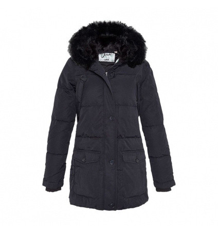 PARKA FEMME SCHOTT JKT CAMILLE 2W GARNIE PLUMES DE CANARD Noir/noir PARKA FEMME SCHOTT JKT CAMILLE 2W GARNIE PLUMES DE CANARD Noir/noir