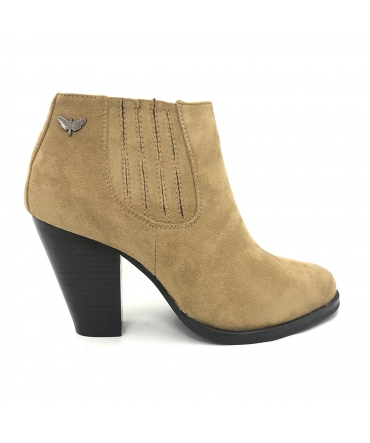 Les Petites bombes W19TERRY Camel Suedine