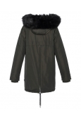 PARKA SCHOTT capuche JKTHELENSW Deep Kaki