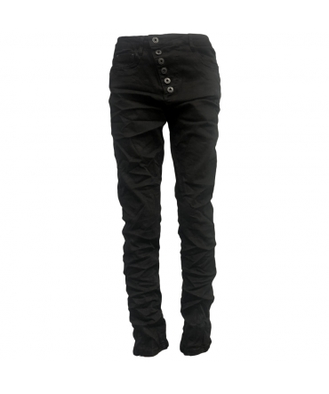 Jeans noir en coton