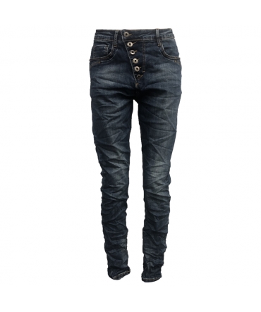 Jeans bleu en coton