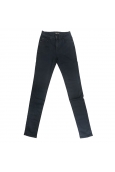 Jeans bleu foncé en coton