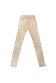 Jeans marron clair en coton