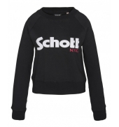 Schott Sweatshirt SW GINGER 1 W Noir