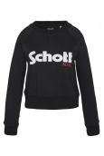 Schott Sweatshirt SW GINGER 1 W Noir