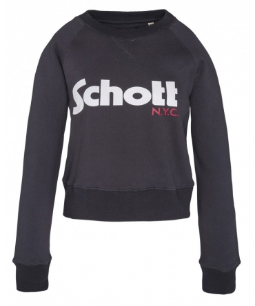 Schott Sweatshirt SW GINGER 1 W Marine