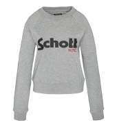 Schott Sweatshirt SW GINGER 1 W HEATHER GREY