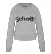 Schott Sweatshirt SW GINGER 1 W HEATHER GREY