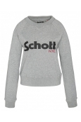 Schott Sweatshirt SW GINGER 1 W HEATHER GREY