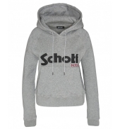 Schott Sweatshirt à capuche femme SW GINGER 2 W Heather Grey