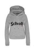 Schott Sweatshirt à capuche femme SW GINGER 2 W Heather Grey