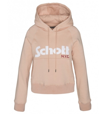 Schott Sweatshirt à capuche femme SW GINGER 2 W Blush Schott Sweatshirt à capuche femme SW GINGER 2 W Blush