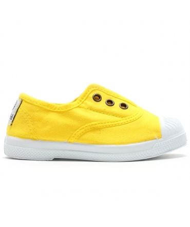 Tennis en toile Aspect Délavée 504 Amarillo