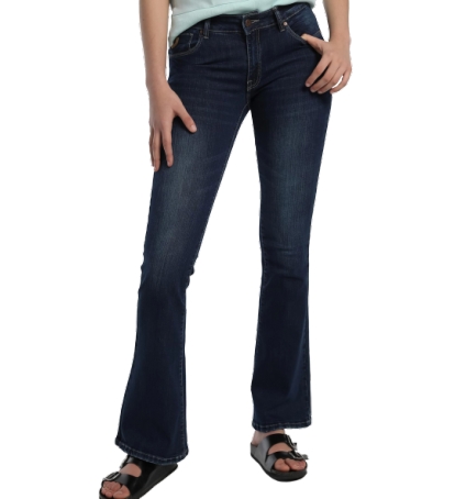 Lois jeans coty flare kesade bleu 206832086