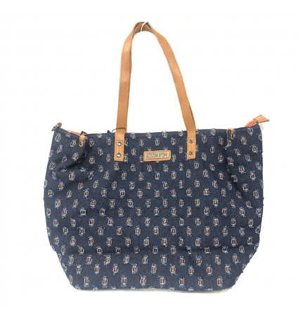 Sac Tissus Les Trompéziennes GUE01 BLUE