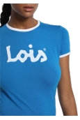 LOIS T Shirt Bleu 420472094
