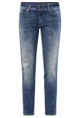 Jeans Push Up Wonder Capri à trous 123762