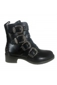 Les petites bombes chaussures Quadri noir