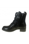 Les petites bombes chaussures Quadri noir