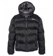 BLOUSON SCHOTT ZIPPE CAPUCHE BRODERIE IDAHO2 Noir