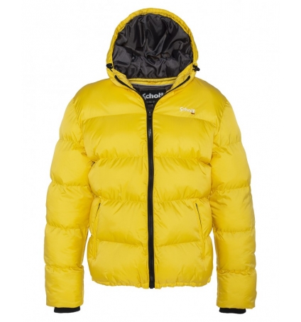 BLOUSON SCHOTT ZIPPE CAPUCHE BRODERIE IDAHO2  Jaune