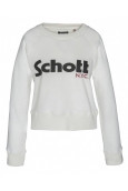 Schott Sweatshirt SW GINGER 1 W Blanc