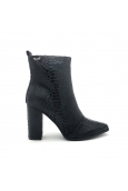 Les Petites Bombes bottines Ygritte noir serpent