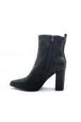 Les Petites Bombes bottines Ygritte noir serpent