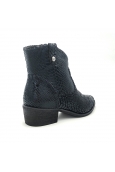 Les Petites Bombes bottines Anna-Lou noir serpent