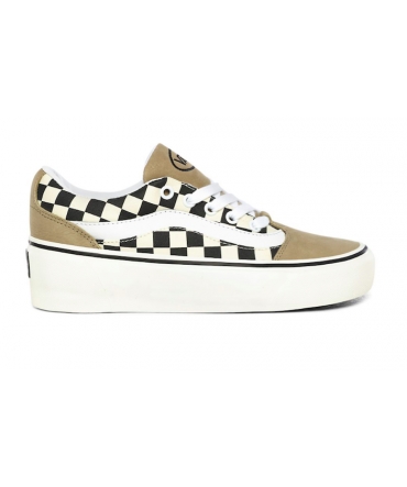 Vans Shape NI (chkrbrd) kelp/mrshmlw